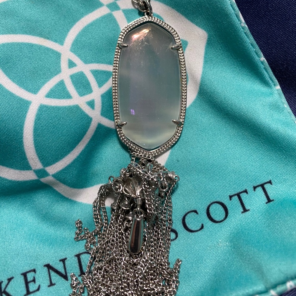 Kendra Scott RayneTassel , stone cloudy white/gray